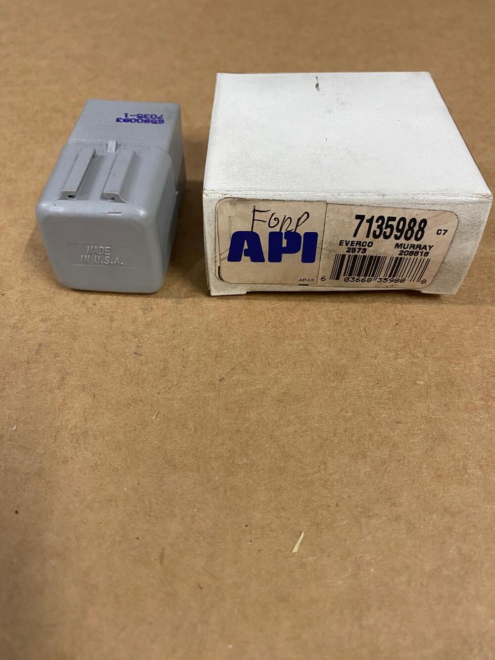 Four Seasons 7135988 2573 Engine Cooling Fan Motor Relay New